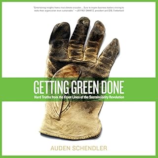 Getting Green Done Audiolibro Por Auden Schendler arte de portada