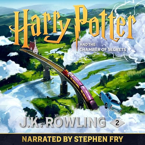 Harry Potter and the Chamber of Secrets (Narrated by Stephen Fry) Audiobook By J.K. Rowling cover art