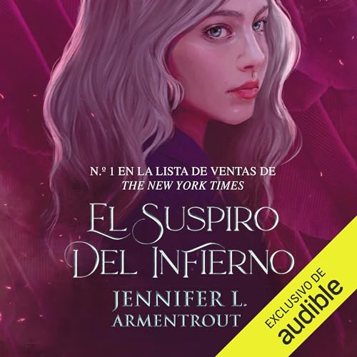 Diseño de la portada del título El suspiro del infierno