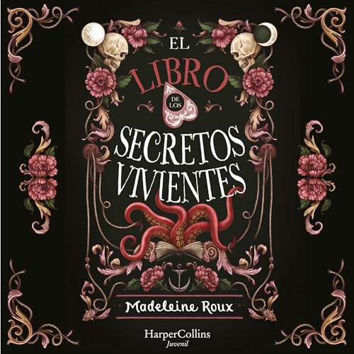 Diseño de la portada del título El libro de los secretos vivientes