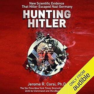 Hunting Hitler Audiolibro Por Jerome Corsi arte de portada