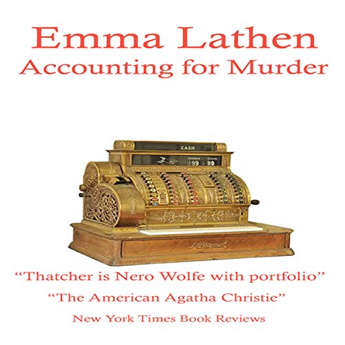 Diseño de la portada del título Accounting for Murder