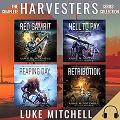 The Complete Harvesters Series Audiolibro Por Luke Mitchell arte de portada