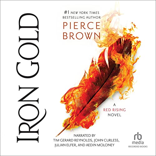 Iron Gold Audiolibro Por Pierce Brown arte de portada