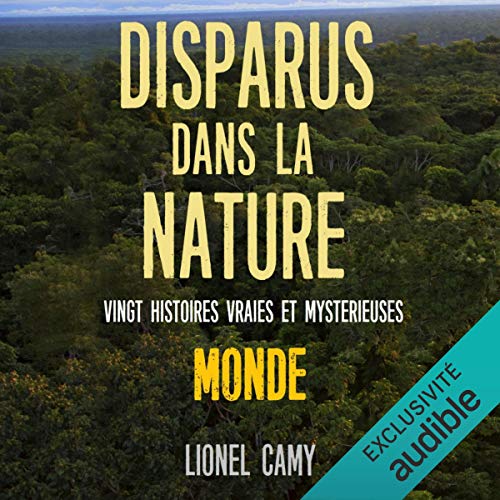 Page de couverture de Disparus dans la nature