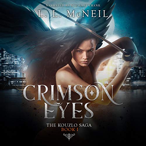 Crimson Eyes Audiolivro Por L. L. McNeil capa