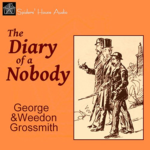 Diseño de la portada del título The Diary of a Nobody