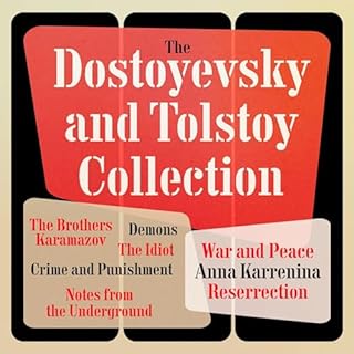 The Dostoyevsky & Tolstoy Collection Audiobook By Fyodor Dostoyevsky, Leo Tolstoy cover art