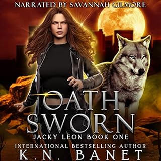 Oath Sworn Audiolibro Por K.N. Banet arte de portada