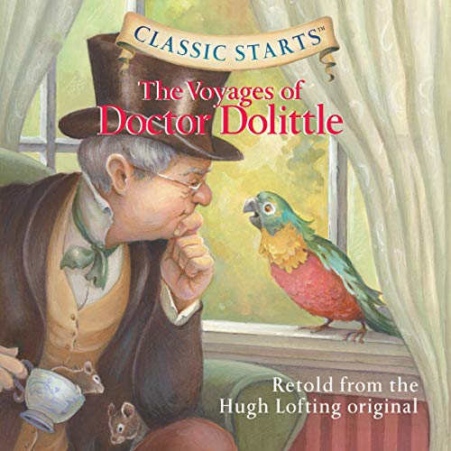 The Voyages of Doctor Dolittle Audiolivro Por Hugh Lofting, Kathleen Olmstead - adaptation capa