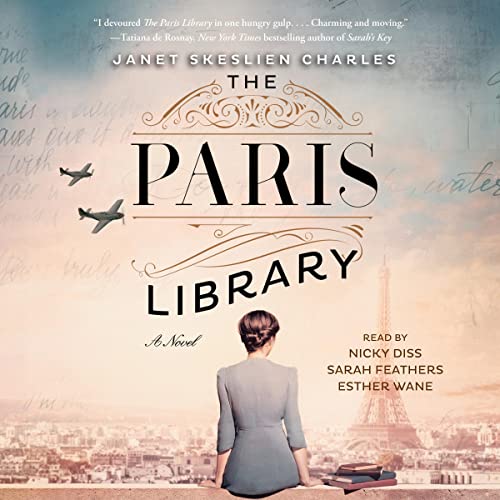 The Paris Library Audiolibro Por Janet Skeslien Charles arte de portada