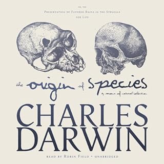 The Origin of Species by Means of Natural Selection Audiolibro Por Charles Darwin arte de portada