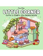 Little Corner: Coloring Book for Adults and Teens, Super Cute Designs of Cozy, Hygge Spaces for Relaxation