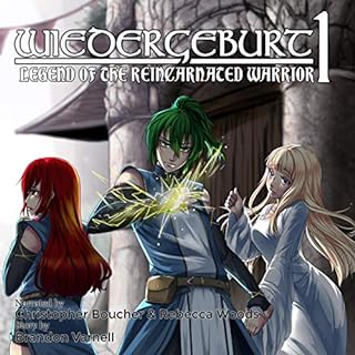 Wiedergeburt: Legend of the Reincarnated Warrior: Volume 1 Audiolibro Por Brandon Varnell arte de portada