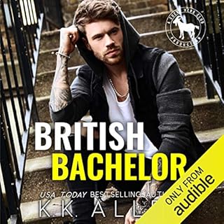 British Bachelor Audiolibro Por K.K. Allen, Hero Club arte de portada