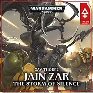 Jain Zar - The Storm of Silence: Warhammer 40,000 Audiolibro Por Gav Thorpe arte de portada