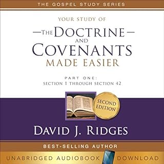 Doctrine and Covenants Made Easier, Part 1 Audiolibro Por David Ridges arte de portada