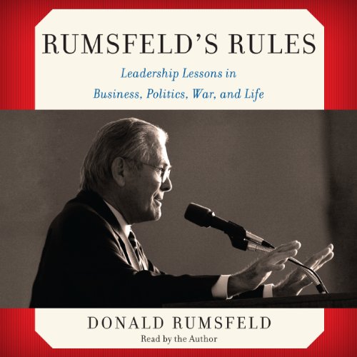 Rumsfeld's Rules Audiolibro Por Donald Rumsfeld arte de portada