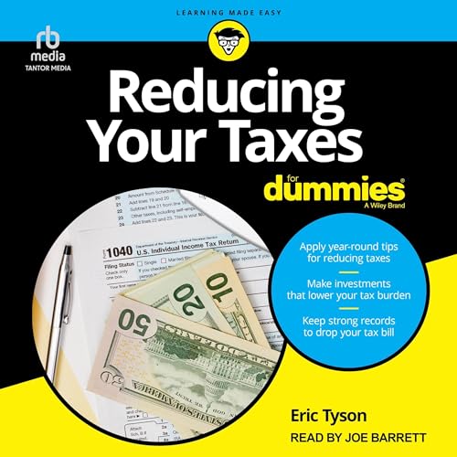 Reducing Your Taxes for Dummies Audiolivro Por Eric Tyson capa