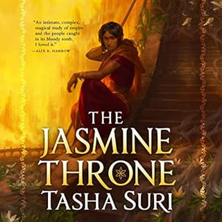 The Jasmine Throne Audiolibro Por Tasha Suri arte de portada