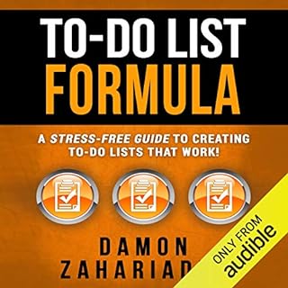 To-Do List Formula Audiolibro Por Damon Zahariades arte de portada