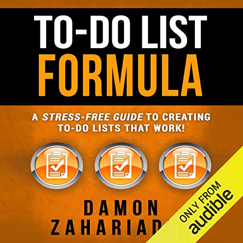 To-Do List Formula Audiolivro Por Damon Zahariades capa