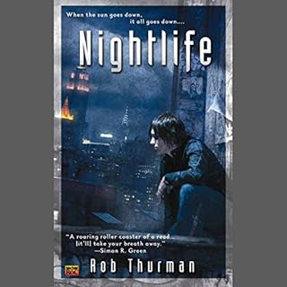 Nightlife Audiolibro Por Rob Thurman arte de portada