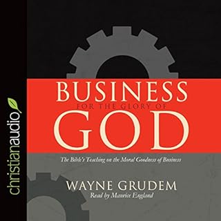 Business for the Glory of God Audiobook By Wayne Grudem cover art