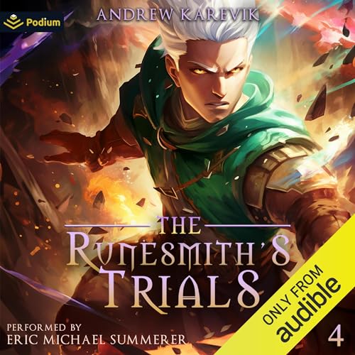 The Runesmith's Trials 4 Audiolibro Por Andrew Karevik arte de portada