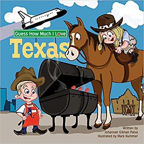 Diseño de la portada del título Guess How Much I Love Texas