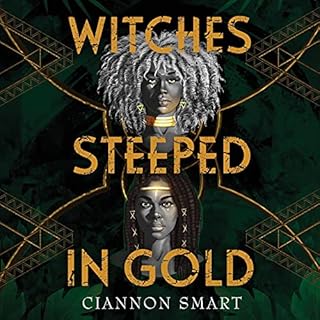 Witches Steeped in Gold Audiolibro Por Ciannon Smart arte de portada