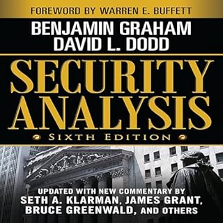 Security Analysis (Sixth Edition) Audiobook By Benjamin Graham, David Dodd cover art