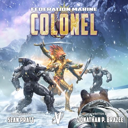 Federation Marine 7: Colonel Audiolivro Por Jonathan P. Brazee capa