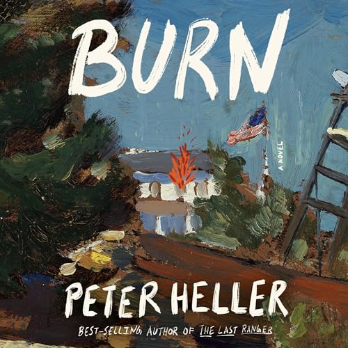 Burn Audiolibro Por Peter Heller arte de portada