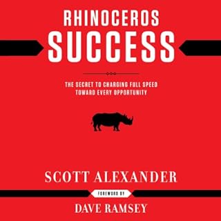 Rhinoceros Success Audiolibro Por Scott Alexander arte de portada