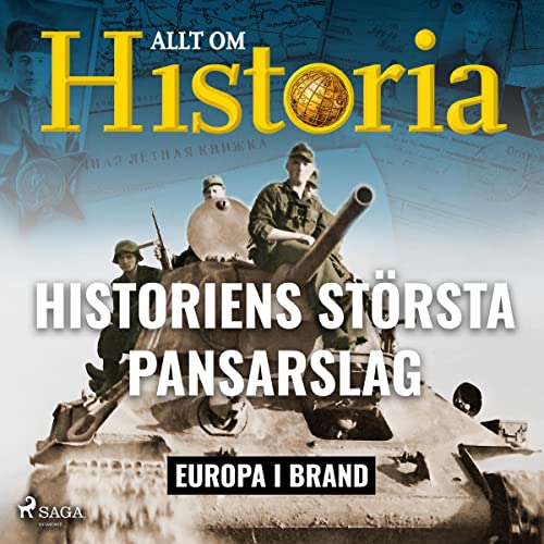 Historiens största pansarslag Audiolivro Por Allt om Historia capa