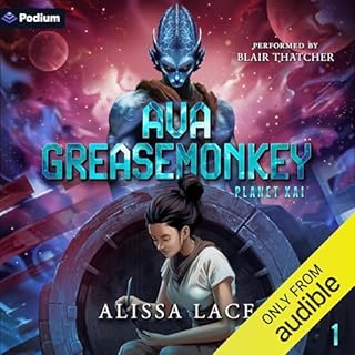 Ava Greasemonkey Audiolibro Por Alissa Lace arte de portada