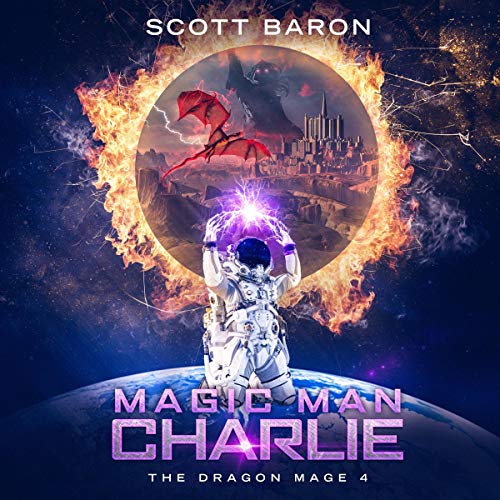 Magic Man Charlie Audiolibro Por Scott Baron arte de portada