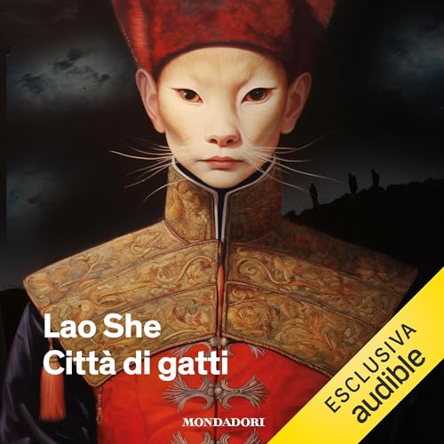 Città di gatti Audiolivro Por Lao She capa