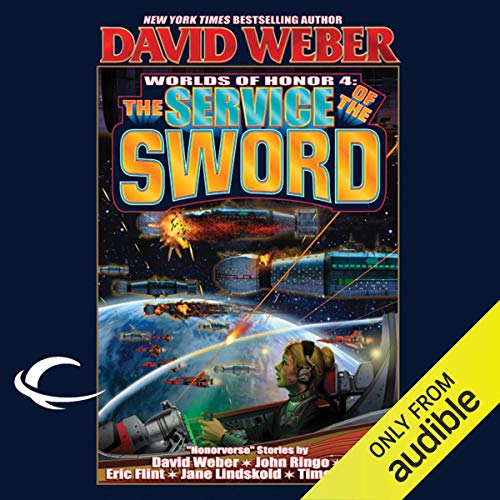 The Service of the Sword Audiobook By David Weber, Jane Lindskold, Timothy Zahn, John Ringo, Victor Mitchell, Eric Flint cove