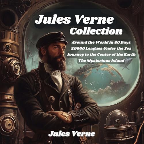 Jules Verne Collection Audiolibro Por Jules Verne arte de portada