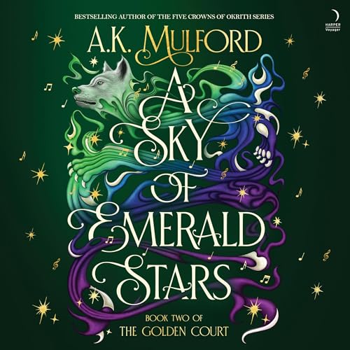 Page de couverture de A Sky of Emerald Stars