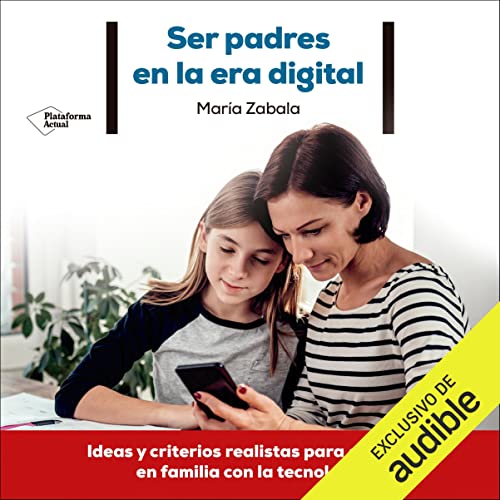 Diseño de la portada del título Ser padres en la era digital