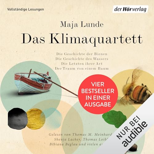 Die Geschichte der Bienen - Die Geschichte des Wassers - Die Letzten ihrer Art - Der Traum von einem Baum Audiolibro Por Maja