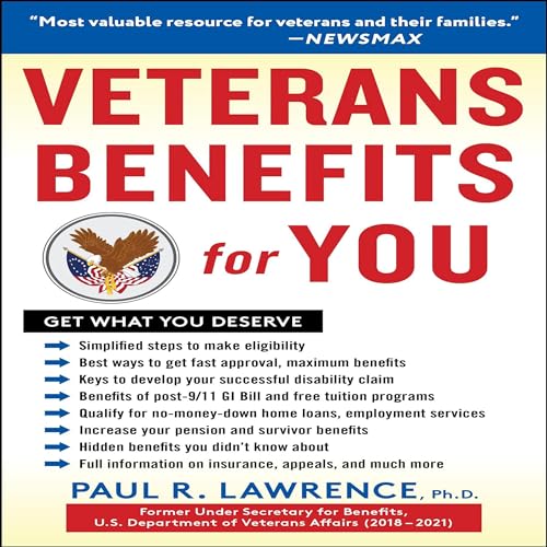 Veterans Benefits for You Audiolibro Por Paul R. Lawrence arte de portada