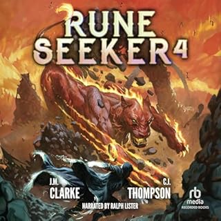 Rune Seeker 4 Audiolibro Por C.J. Thompson, J.M. Clarke arte de portada