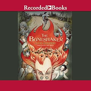 The Boneshaker Audiolibro Por Kate Milford arte de portada