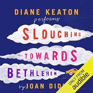 Slouching Towards Bethlehem Audiolibro Por Joan Didion arte de portada