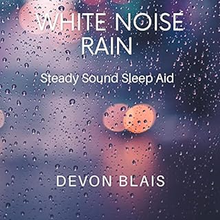 White Noise Rain Audiolibro Por Devon Blais arte de portada