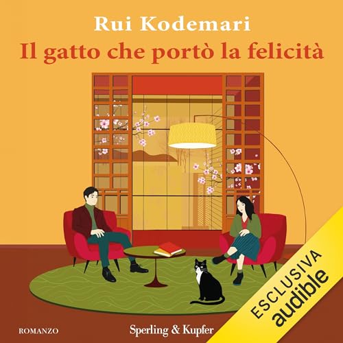 Il gatto che portò la felicità Audiolivro Por Rui Kodemari capa